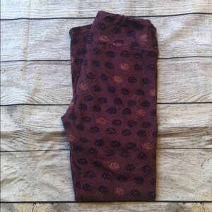 Lularoe OS polka‎ dot leggings